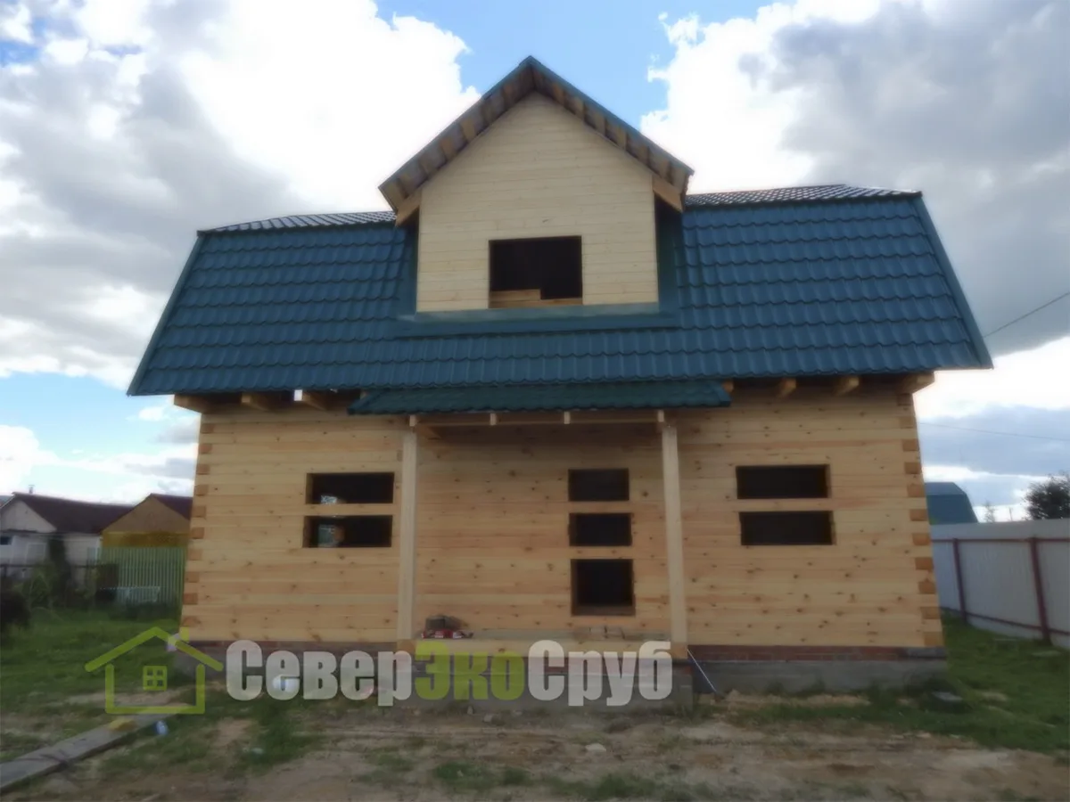 Строительство дома БД-34 в Балабаново, Калужская обл. 1