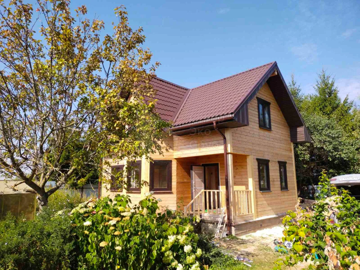 Дом по проекту БД-67 из профилированного бруса 145*145мм в Волоколамск 1